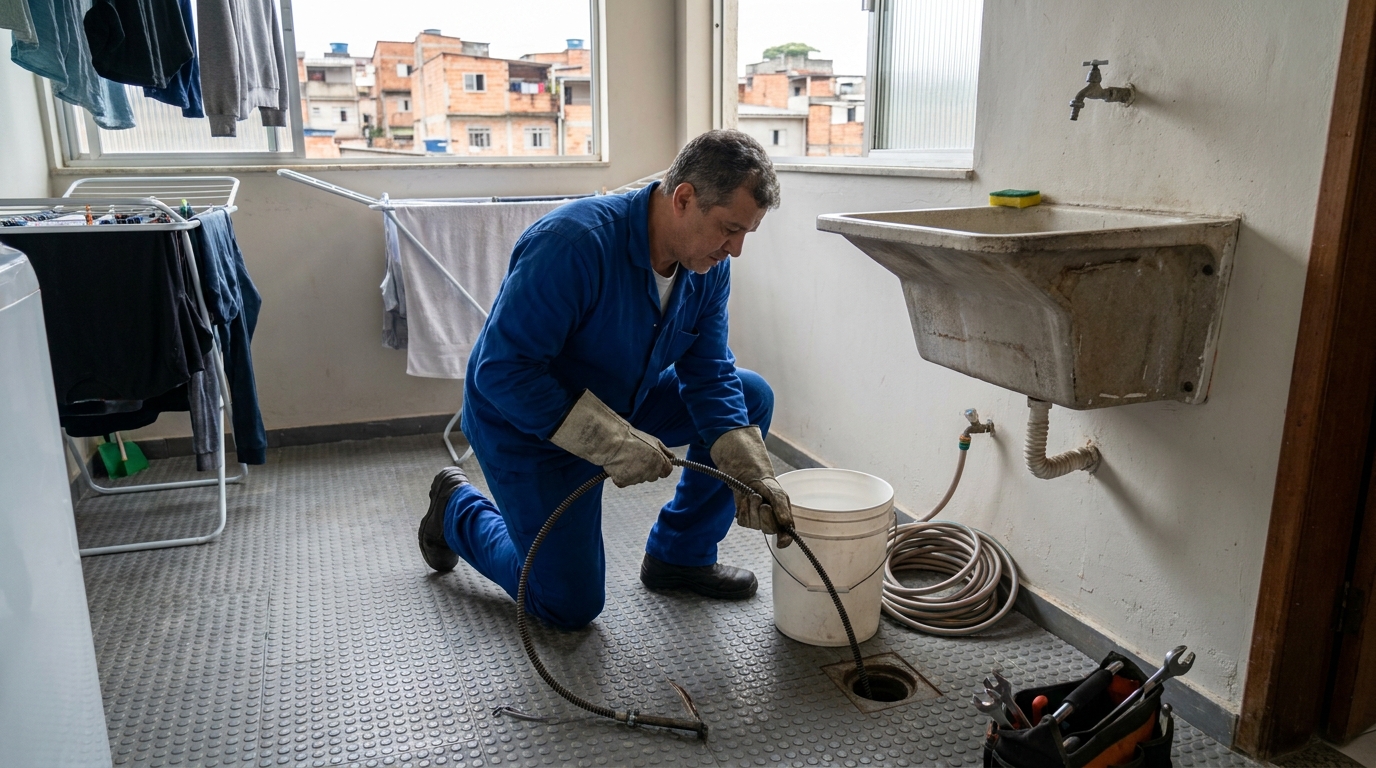 Desentupimento de Ralos Externos em Presidente Prudente‑SP