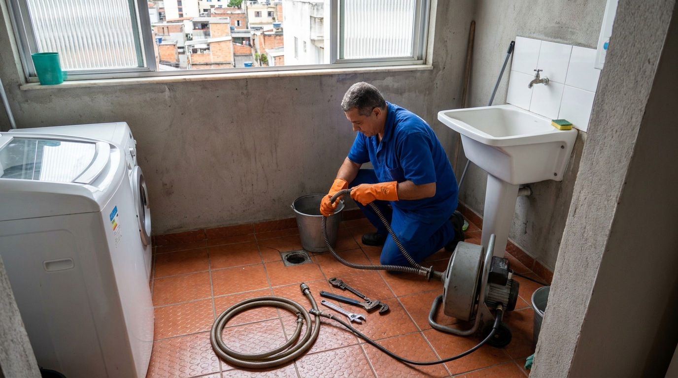 Limpeza Profunda de Ralos em Presidente Prudente‑SP