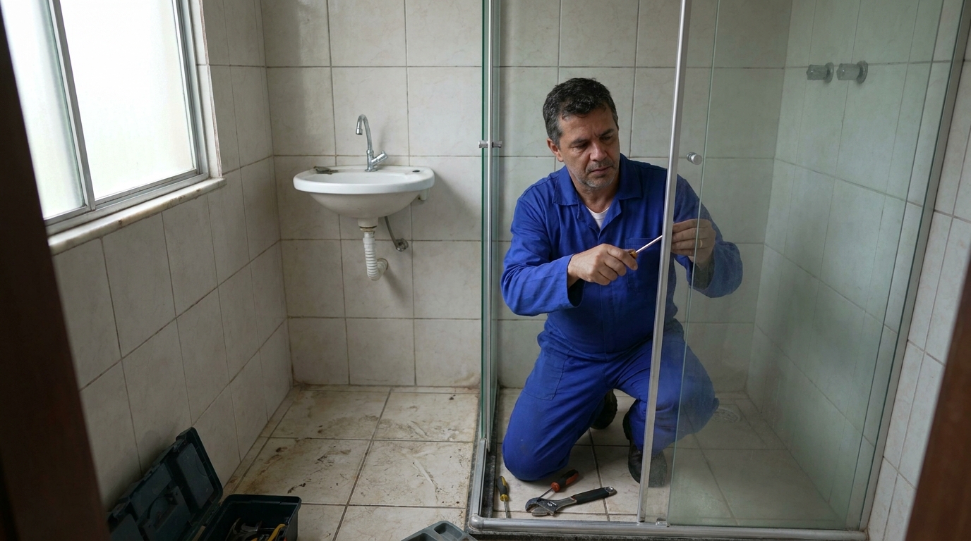 Troca de Roldanas e Trilhos em Presidente Prudente‑SP